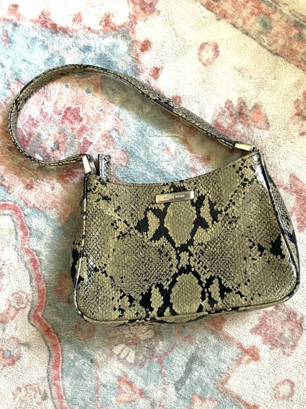 Nine West Snake Pattern Mini Bag